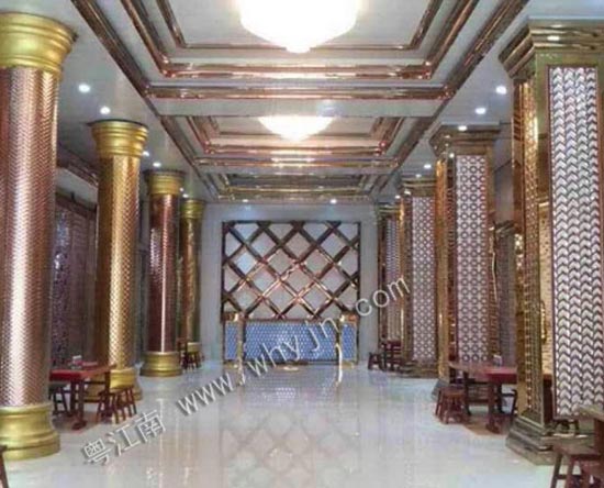 ktv不銹鋼室內裝飾及屏風