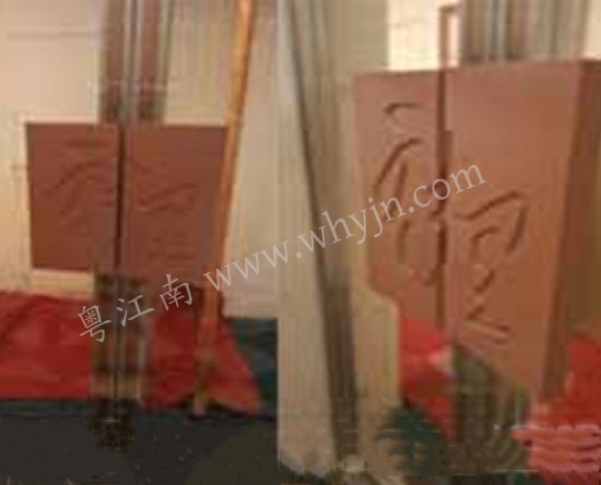 售樓部有框玻璃地簧門