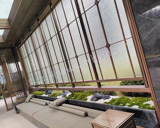 不銹鋼玻璃屏風 